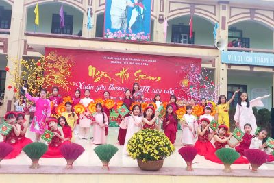 TƯNG BỪNG NGÀY HỘI STEAM “XUÂN YÊU THƯƠNG – TẾT SUM VẦY” TẠI TRƯỜNG TIỂU HỌC NHẬT TÂN