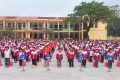 Video múa tập thể Mái trường mến yêu của học sinh Trường TH Nhật Tân