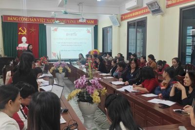 ĐÓN ĐẦU XU THẾ GIÁO DỤC SỐ – TRƯỜNG TIỂU HỌC NHẬT TÂN TỔ CHỨC CHUYÊN ĐỀ “ỨNG DỤNG TRÍ TUỆ NHÂN TẠO TRONG DẠY HỌC Ở TIỂU HỌC”