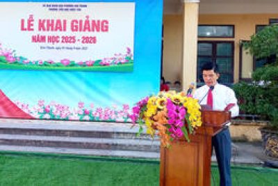 Tưng bừng Ngày hội Khai giảng năm học mới tại Trường Tiểu học Nhật Tân