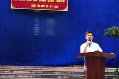 Tuyên truyền giáo dục pháp luật về đảm bảo an toàn giao thông