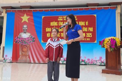 Trường Tiểu học Nhật Tân tích cực hưởng ứng Tháng hành động vì Bình đẳng giới năm 2025