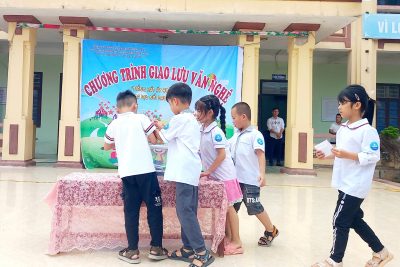GIAO LƯU VĂN NGHỆ ĐẶC BIỆT – LAN TỎA YÊU THƯƠNG TẠI TRƯỜNG TIỂU HỌC NHẬT TÂN