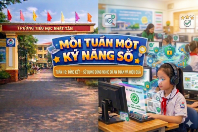 Chuyên mục mỗi tuần 1 kỹ năng số_Tuần 10: TỔNG KẾT – SỬ DỤNG CÔNG NGHỆ SỐ AN TOÀN VÀ HIỆU QUẢ
